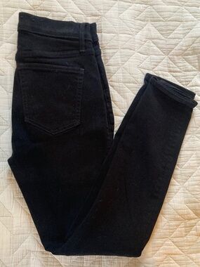 Gap black true skinny high rise jeans women’s 0R